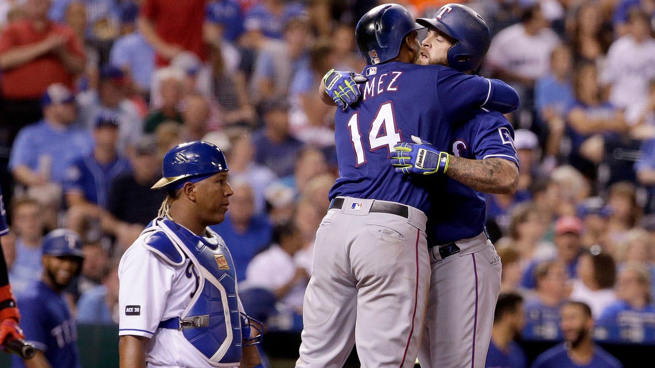 Late homers cost Royals in 5-3 loss to Rangers